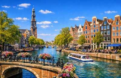 Voyage en autocar à Amsterdam – canaux, musées et centre historique