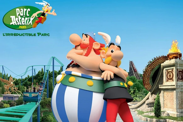 Excursion scolaire au Parc Astérix en autocar
